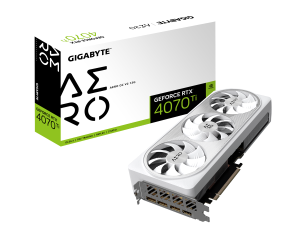 כרטיס מסך Gigabyte RTX 4070 Ti AERO OC V2 12GB